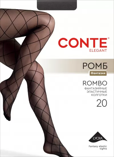 Колготки CONTE ROMBO nero 26С-7СП - фото 3