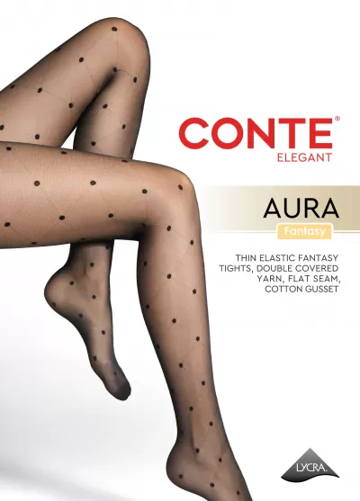 Колготки CONTE AURA 20 grafit 24С-183СП - фото 1