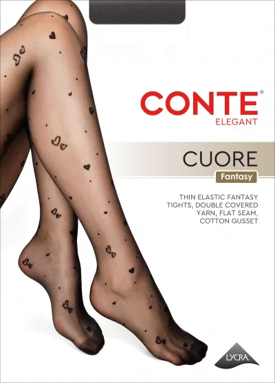 Колготки CONTE CUORE 20 nero 25С-89СП - фото 1