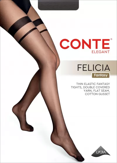 Колготки CONTE FELICIA 20 nero 25С-88СП - фото 1