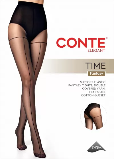 Колготки CONTE TIME 20 nero 25С-94СП - фото 1