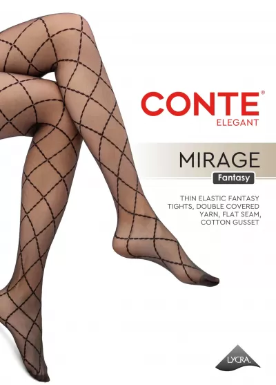 Колготки CONTE MIRAGE 20 nero 24С-80СП - фото 8