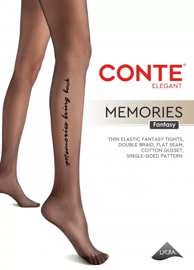 Колготки CONTE MEMORIES 30 nero 24С-83СП - фото 3