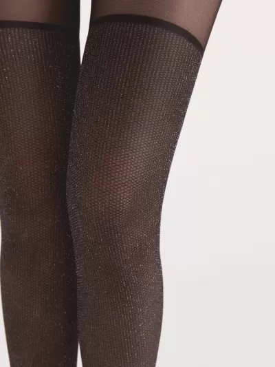 Колготки CONTE LUREX NET 40 nero 24С-78СП - фото 11