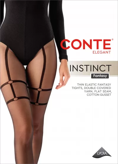 Колготки CONTE INSTINCT 30 nero 24С-79СП - фото 6
