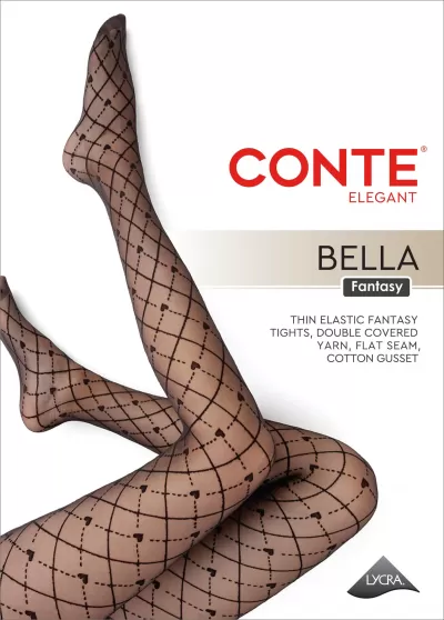 Колготки CONTE BELLA 20 nero 24С-81СП - фото 3