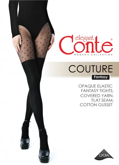 Колготки CONTE COUTURE 50 nero 23С-143СП - фото 1