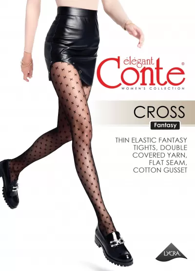 Колготки CONTE CROSS 20 nero 23С-69СП - фото 3