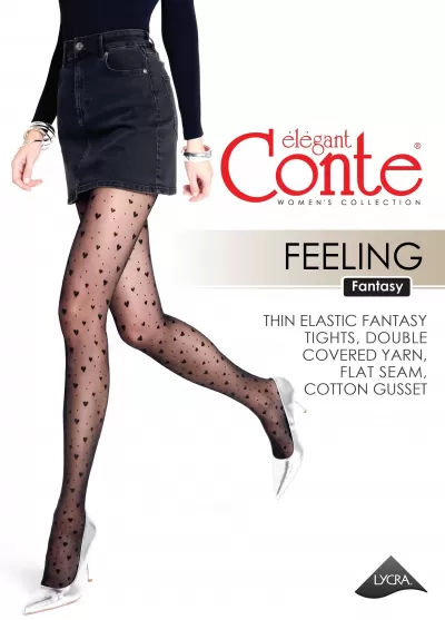 Колготки CONTE FEELING 20 nero 23С-68СП - фото 1