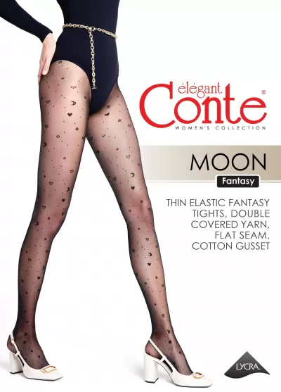 Колготки CONTE MOON 30 nero 23С-67СП - фото 1