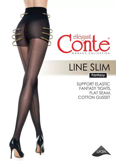 Колготки CONTE LINE SLIM 40 nero 22С-2СП - фото 10
