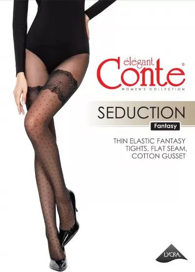 Колготки CONTE SEDUCTION 20 grafit 21С-91СП CE FANTASY SEDUCTION - фото 3