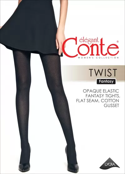 Колготки CONTE TWIST 60 nero 21С-5СП CE FANTASY TWIST - фото 10