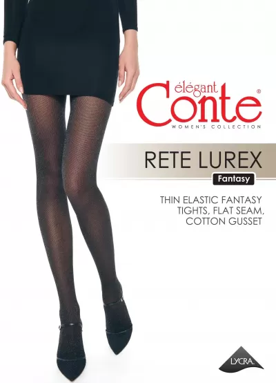 Колготки CONTE RETE LUREX 40 nero 20С-93СП CE FANTASY RETE LUREX - фото 2
