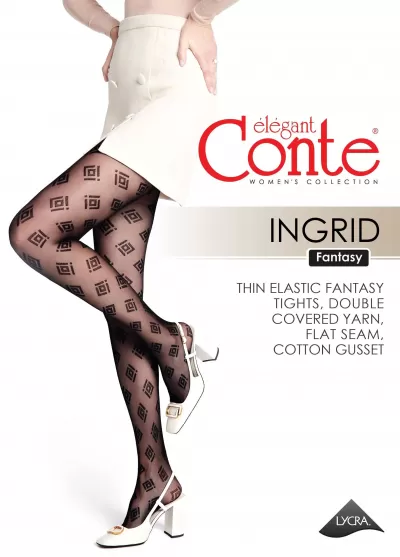 Колготки CONTE INGRID 20 nero 23С-73СП - фото 5