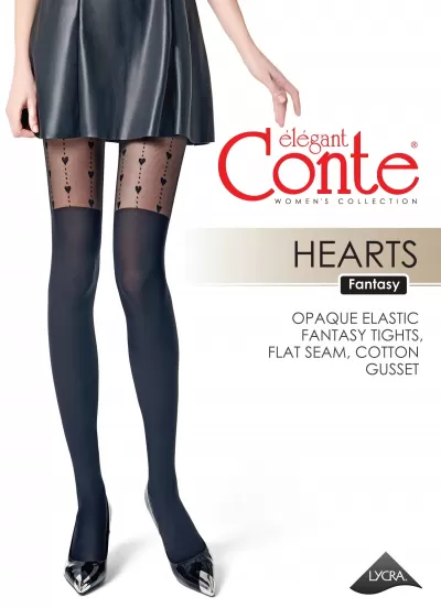 Колготки CONTE HEARTS 50 nero 22С-137СП - фото 3
