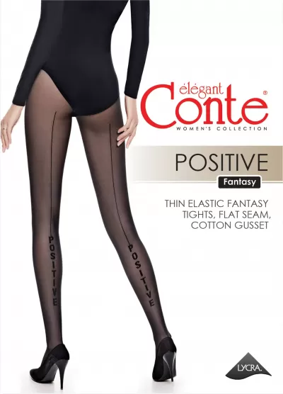 Колготки CONTE POSITIVE 20 nero 22С-49СП - фото 1
