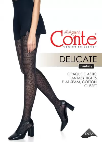 Колготки CONTE DELICATE 50 nero 21С-176СП - фото 9