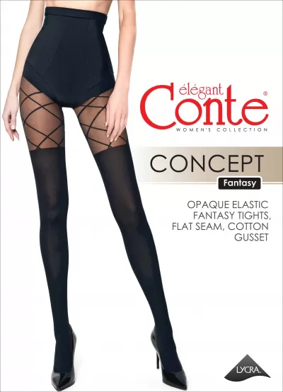 Колготки CONTE CONCEPT 50 nero 21С-3СП - фото 6