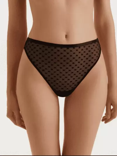 Трусы CONTE HEARTS LBR 3338 black 25С-3421ТСП - фото 1