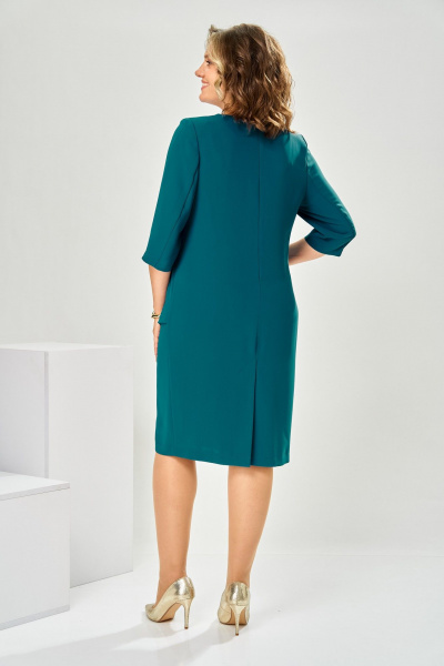 Платье Romanovich Style 1-2761 изумрудный - фото 6