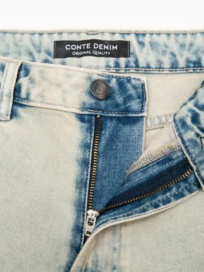 Брюки CONTE CON-978 blue beige - фото 3