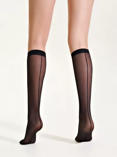 Носки CONTE 26С-22СП nero LINE MESH - фото 3