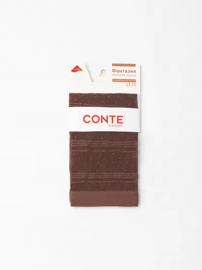 Носки CONTE FANTASY какао 25С-179СП - фото 6