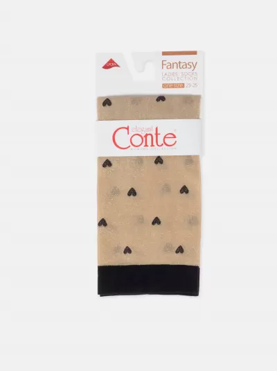 Носки CONTE FANTASY gold-natural 23С-109СП - фото 4