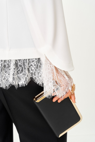 Брюки, жакет Lady Secret 26261 белый-черный - фото 11