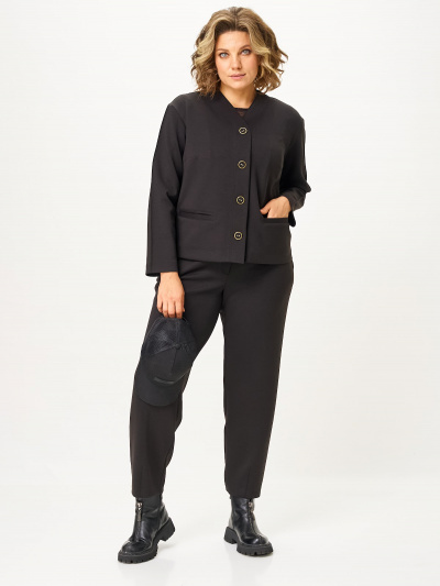 Брюки, кардиган Vilena 1203 черный - фото 7