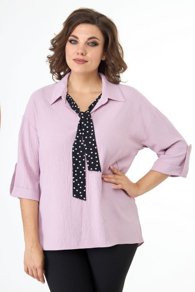 Блуза ELITE MODA 5243 розовый - фото 2