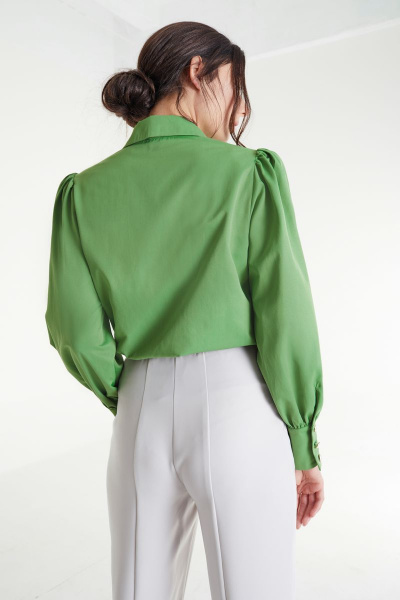 Блуза MALI 621-097 зеленый - фото 4