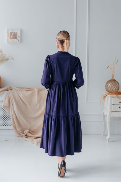 Платье ASV 2445 темно-фиолетовый - фото 3