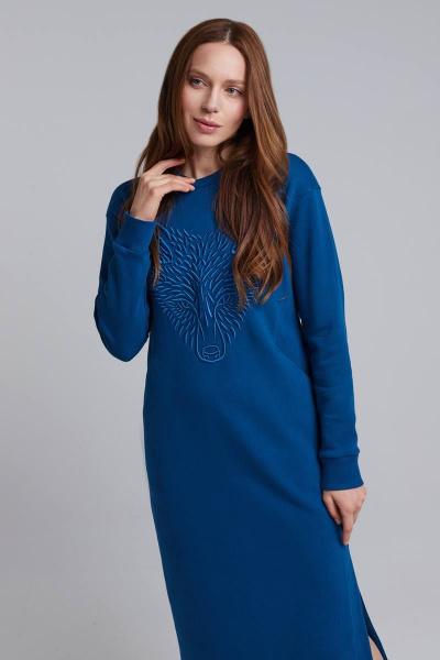Платье Limi 2065 полночный_синий - фото 2