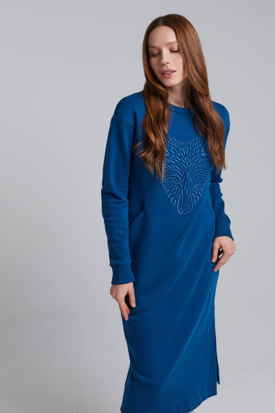 Платье Limi 2065 полночный_синий - фото 3
