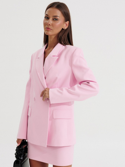 Юбка V&N Fashion 1198 лиловый - фото 4
