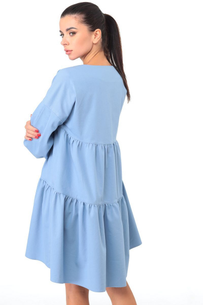 Платье Talia fashion 368 голубой - фото 7