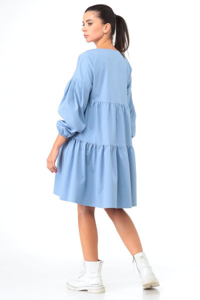 Платье Talia fashion 368 голубой - фото 8