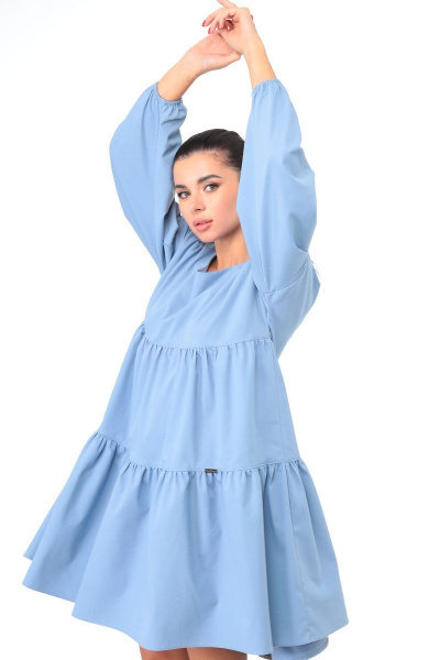 Платье Talia fashion 368 голубой - фото 6