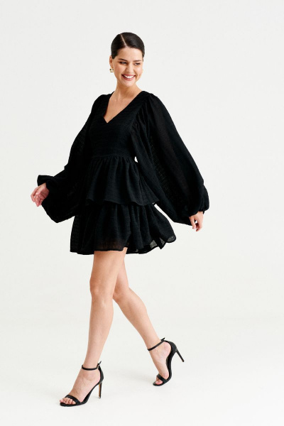 Платье MUA 37-103-black - фото 2
