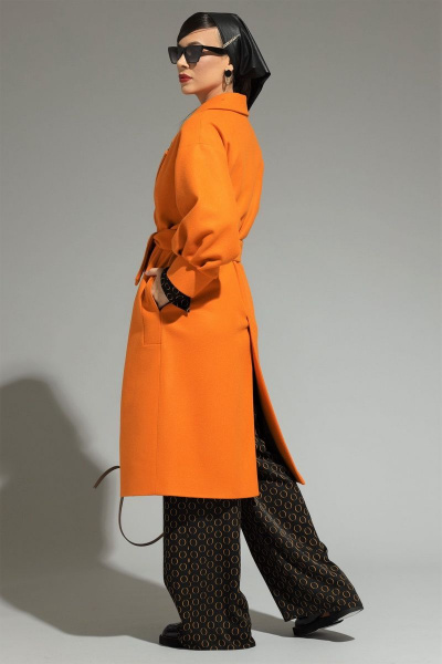 Пальто Магия моды 1991 оранжевый - фото 3
