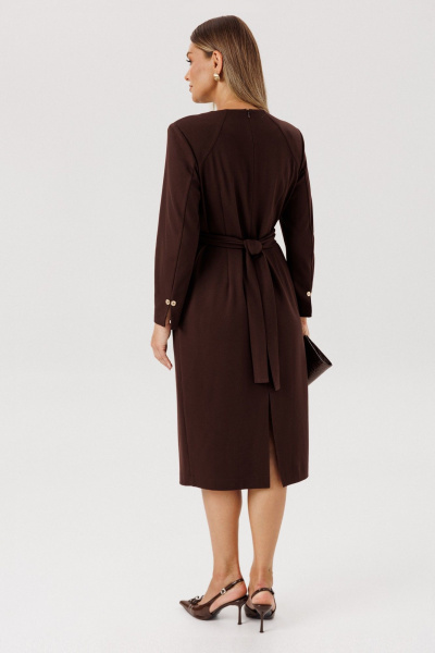 Платье Elady 4776 коричневый - фото 3