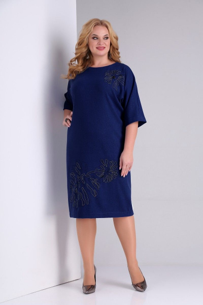 Платье SOVITA M-2130 синий - фото 1