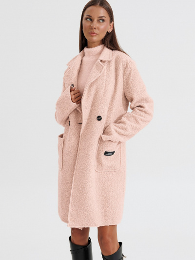 Пальто V&N Fashion 1197/1 пудра - фото 2