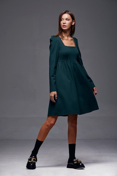 Платье Andrea Fashion AF-179 зеленый - фото 2