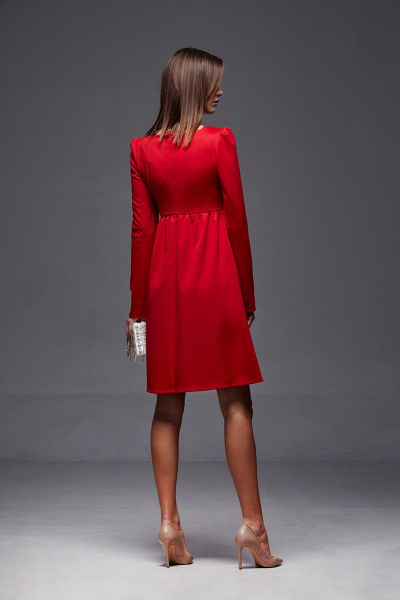 Платье Andrea Fashion AF-179 красный - фото 5