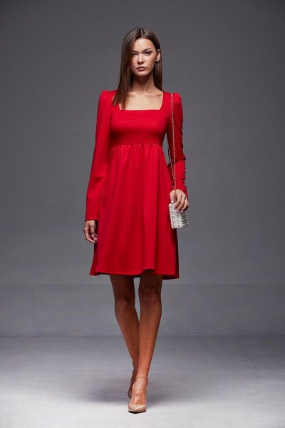 Платье Andrea Fashion AF-179 красный - фото 3