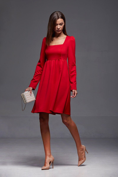 Платье Andrea Fashion AF-179 красный - фото 1