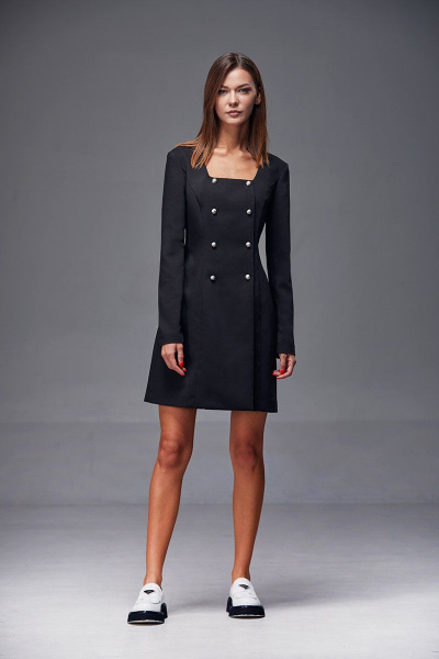 Платье Andrea Fashion AF-183 черный - фото 2